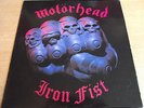 MOTORHEAD   IRON FIST ** 1982 BRONZE LP