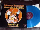 JOHNNY BURNETTE THE ROCK 'N ROLL TRIO Tear It Up BLUE VINYL NM Solid Smoke Mono