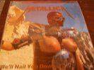 RARE METALLICA We'll Nail You Down LP MULTICOLOURED VINYL FREE P&PTHRASH METAL