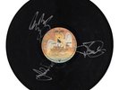 LED ZEPPELIN - SIGNED BY BAND VINYL LP (RECORD ONLY) 100% ORIGINAL