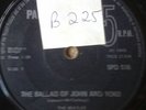THE BEATLES ,  SOUTH AFRICA PRESSING , THE BALLAD OF JOHN & YOKO , NR