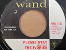 THE IVORIES - Please Stay/I'm In A Groove | RARE northern soul Wand 45 LISTEN
