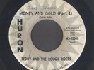 Rockabilly 45  Teddy & The Rough Riders  MONEY & GOLD  Huron  hear  KILLER 