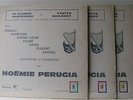 Noemie Perugia Singing and Teaching Set of 3 LPs Private Recordings