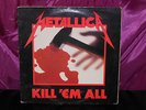 METALLICA KILL 'EM ALL LP ORIGINAL PRESSING MEGAFORCE