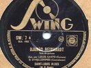 DJANGO REINHARDT / St Louis Blues -  Bouncin' Around / 78 rpm SWING 7 (FR)