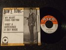 SOUL - BEN E KING- MY HEART CRIES FOR YOU / WHAT A DIFFERENCE-FRENCH ATCO-LISTEN