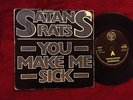 SATAN'S RATS. YOU MAKE ME SICK/LOUISE. RARE 1978 7 INCH UK PICTURE SLEEVE ON DJM