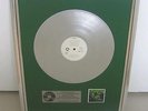 SIMPLE MINDS Street fighting years AWARD PLATIN RECORD Schallplatte goldene Deko