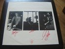 Rush - Permanent Waves LP inner Sleeve signed by the band