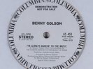 BENNY GOLSON I'm Alway Dancin To The Music COLUMBIA 12