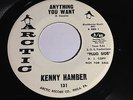 RARE NORTHERN SOUL 45/ KENNY HAMBER 