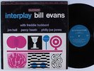 BILL EVANS Interplay RIVERSIDE LP VG++