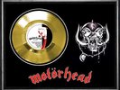 MOTORHEAD - MOTORHEAD - FRAMED SILVER or GOLD'45rpm  RECORD