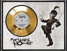MY CHEMICAL ROMANCE - WELCOME TO THE BLACK - FRAMED SILVER or GOLD'45rpm  RECORD