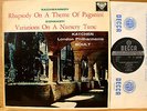 SXL 2176 WBg ED1 Rachmaninov Dohnanyi Katchen Boult 1960 NEAR MINT Decca 1D 1D