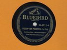 78 RPM Washboard Sam Bluebird B-8211 in E-