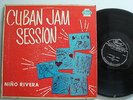 NINO RIVERA Cuban Jam Session RARE ORIG BLACK LABEL PANART Latin Jazz LP DG