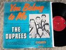 THE DUPREES - You Belong To Me - RARE Coed LP