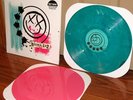 BLINK 182 SELF TITLED ST PINK GREEN 2xLP OOP RARE