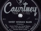 Hear Blues 78 rpm J.D. NICKELSON w/Guitar Slim Sweet Woman Blues COURTNEY 20