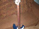 Squier Affinity P-Bass Electric Bass Guitar by Fender Precision Blue squire
