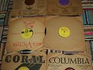 Group of Old 78 Country Records ( Carl Perkins, Hank Williams etc.)