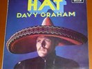 DAVY GRAHAM Hat LP DECCA 1969 RARE UK origin+blue stereo PAUL SIMON-BERT JANSCH