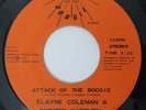Modern Soul Boogie 45 COLEMAN & KITCHEN Attack Of The Boogie on AOTB M-
