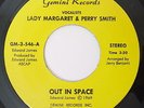70s Cosmic Soul 45 LADY MARGARET & PERRY SMITH Out In Space on Gemini M-
