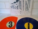 LED ZEPPELIN LIVE ON BLUEBERRY HILL BLUE & ORANGE VINYL. VERY RARE