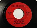 RARE PRIVATE GARAGE 45 - THE ORIGINAL SINNERS - You'll Never Know/I'll Be Home