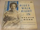 SYLVIA MARS Blues Walk Right In LP Folk-Lyric Rare Original