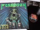 FORBIDDEN -Twisted Into Form LP 1990  , ORIG. FLAG 43 ..morbid saint death angel