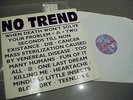 NO TREND death LP '85 RARE suicide flipper dischord lydia lunch hozac kbd infest