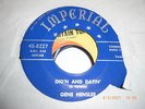 GENE HENSLEE ROCKABILLY 45 DIG'N AND DATIN' ON THE IMPERIAL LABEL