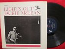Jackie McLean LIGHTS OUT LP Prestige blue trident mono RVG NM