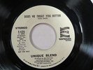 UNIQUE BLEND Does He Treat You Better / Mommy & Daddy 45 EASTBOUND Rare Promo