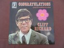 Vinyl-LP -Congratulations und 13 weitere Hits  Cliff Richard   SMC 74276