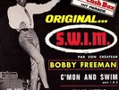 BOBBY FREEMAN • S.W.I.M. • 1964 FRENCH EP VOGUE EPL  8283, LANGUETTE   MINT