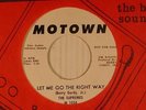THE SUPREMES *dj* motown 45 LET ME GO THE RIGHT WAY / TIME   MOTOWN VG++