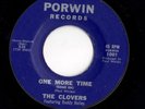 Mod New Breed R&B Northern 45 CLOVERS One More Time/Stop Pretending Porwin HEAR
