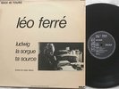 Léo Ferré - Maxi 45 tours RARE Promo - RCA DC 9942