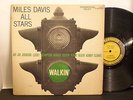 MILES DAVIS - WALKIN'  RARE ORIGINAL 1958 JAZZ LP (DG) PRESTIGE PRLP 7076