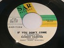 NM PROMO NORTHERN SOUL 45/ PATIENCE VALENTINE 