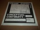 Frank Zappa - Conceptual Continuity rare live LP ORIG Mud Shark Not TMOQ SEALED