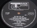 THE WHO - SELL OUT -  UK 1ST PRESS  -  STEREO - VG+++/VG+++