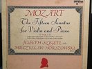 SZIGETI & HORSZOWSKI mozart 15 sonatas for violin & paino 3 LP VG+ SRV-262/3/4