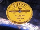 RARE BLUES - Eddie Snow 78 on Sun 226 