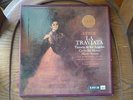 Verdi La Traviata  HMV ASD 359/360/361 UK pressing 1960 with libreto Victoria de